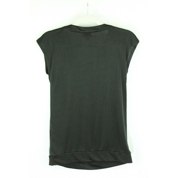 Mossimo Black Top Women's Size XS Satin Sleeveless Evening Cocktail - Picture 4 of 4